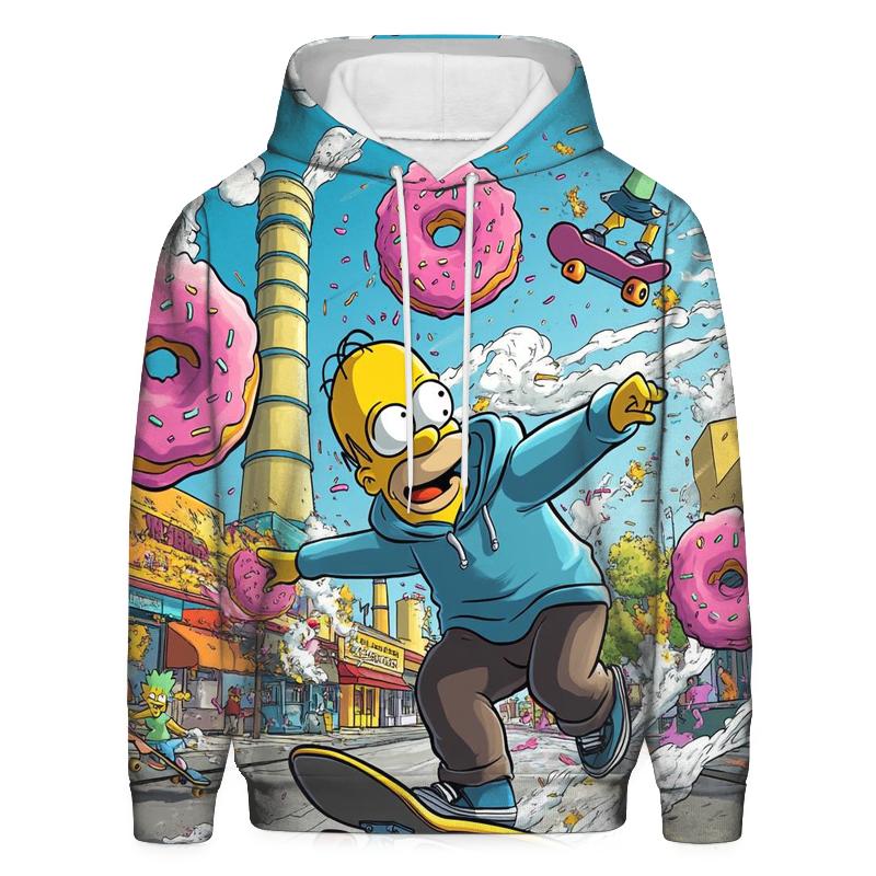 Springfield Saturnalia Street Jam printed hoodies