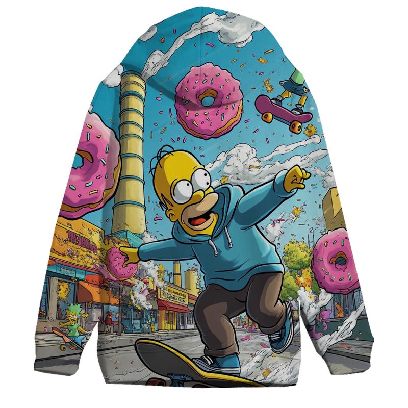Springfield Saturnalia Street Jam printed hoodies