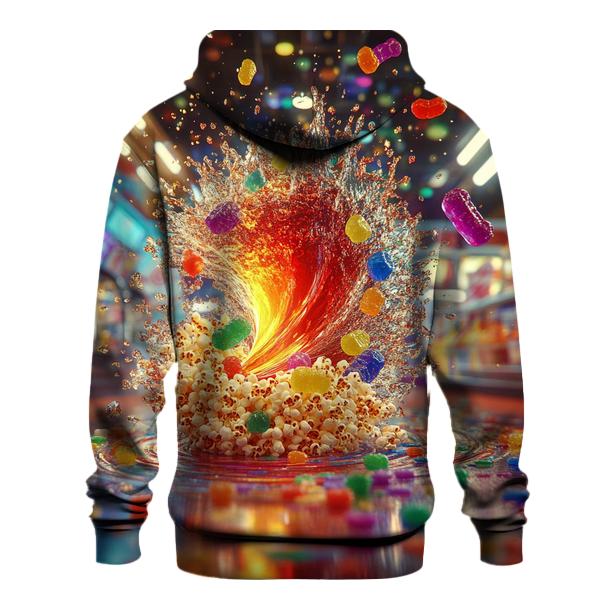 Fizzy Candy Carnival Whirl lightweight hoodies