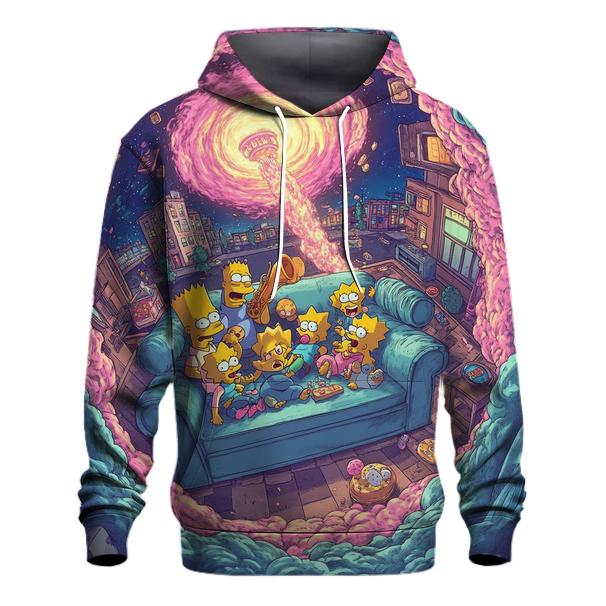 Midnight Couch Portal Meltdown custom hoodies