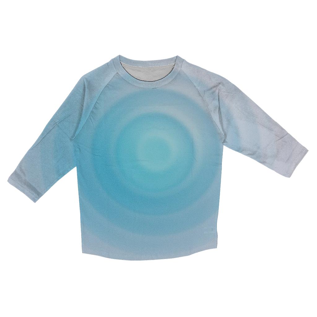 Polar Dawn Ripple Gradient cotton quarter sleeve shirts