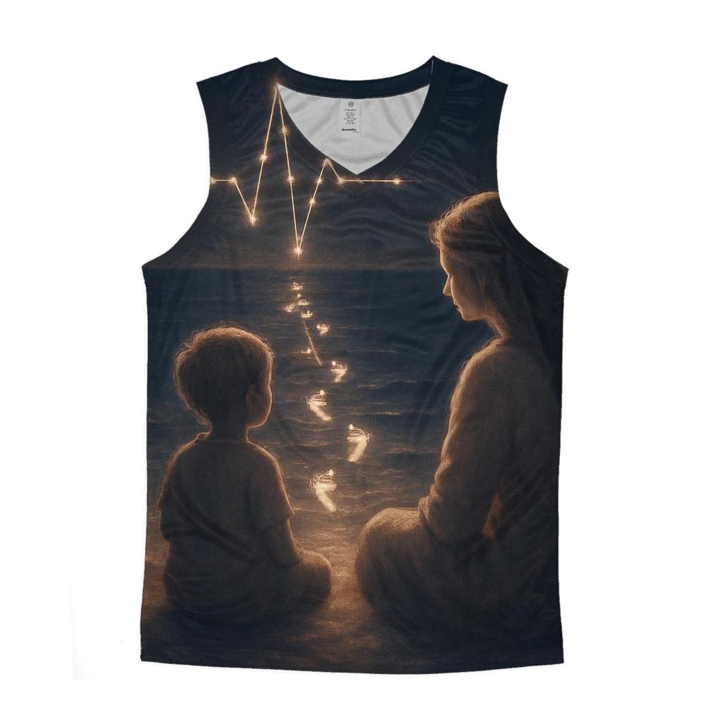 The Heartbeat Map A Mother Draws Before We Can Walk cotton sleeveless tops