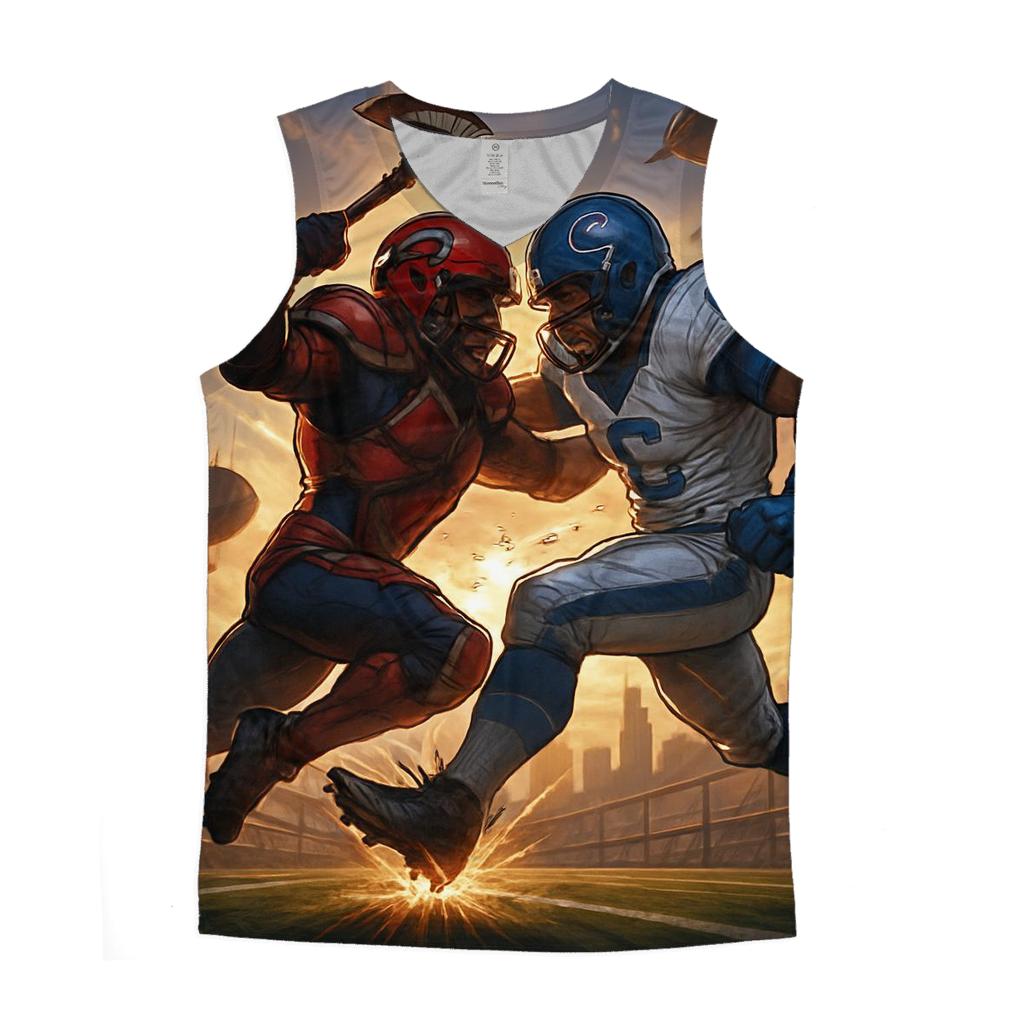 Skyrail Gridiron Duel Braves Versus Cubs custom tank tops