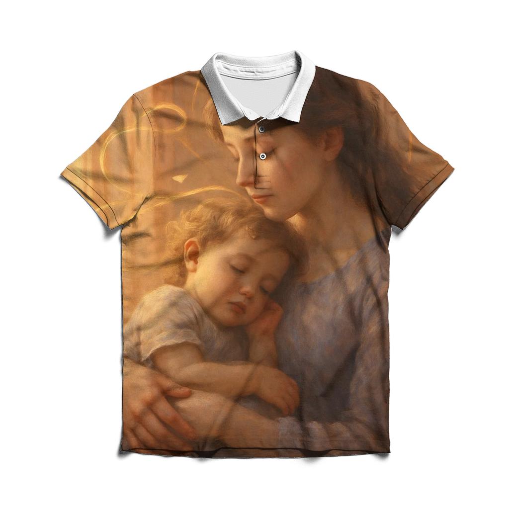 Milk Light And Morning Promises The Love That Arrives Before Sunrise custom polo shirts