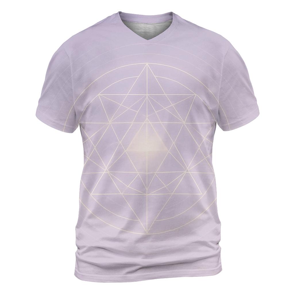 Breath Prism Mandala unique graphic print tees