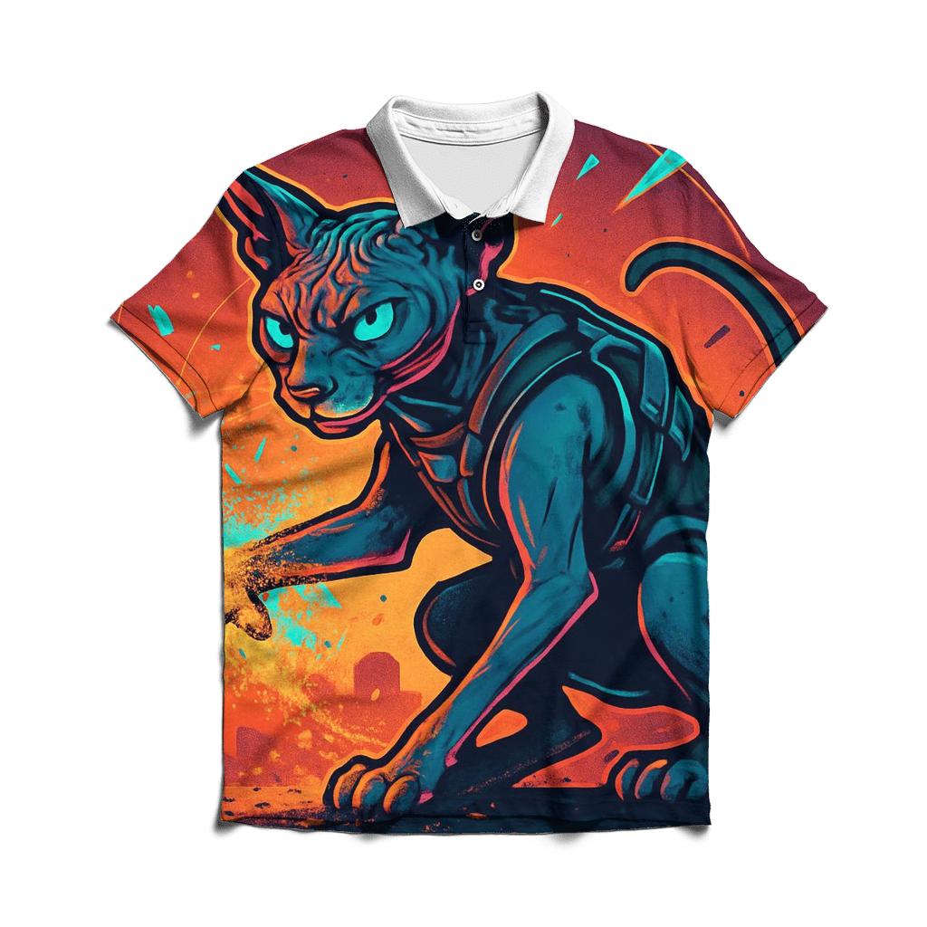 Dune Neon Alleycat Mirage classic pique polos