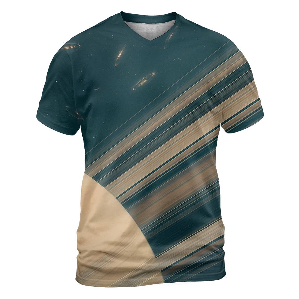 Ring Plane Horizon With Lensing Arclets statement graphic shirts