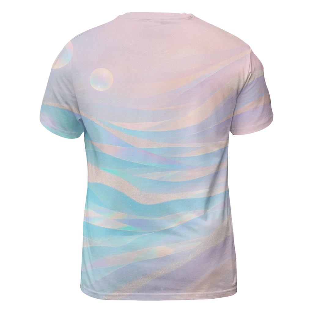 Opaline Prism Tides unique graphic print tees