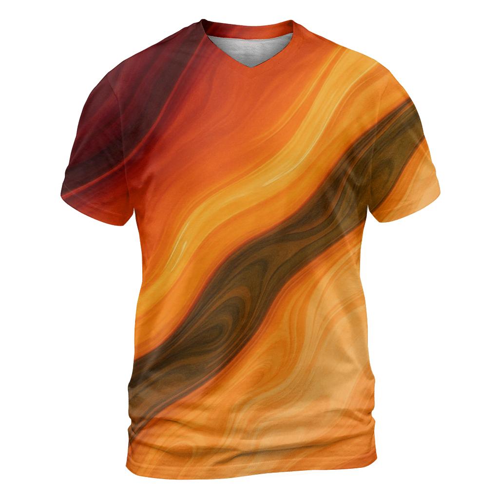 Molten Orchard Flow Gradient designer pattern shirts