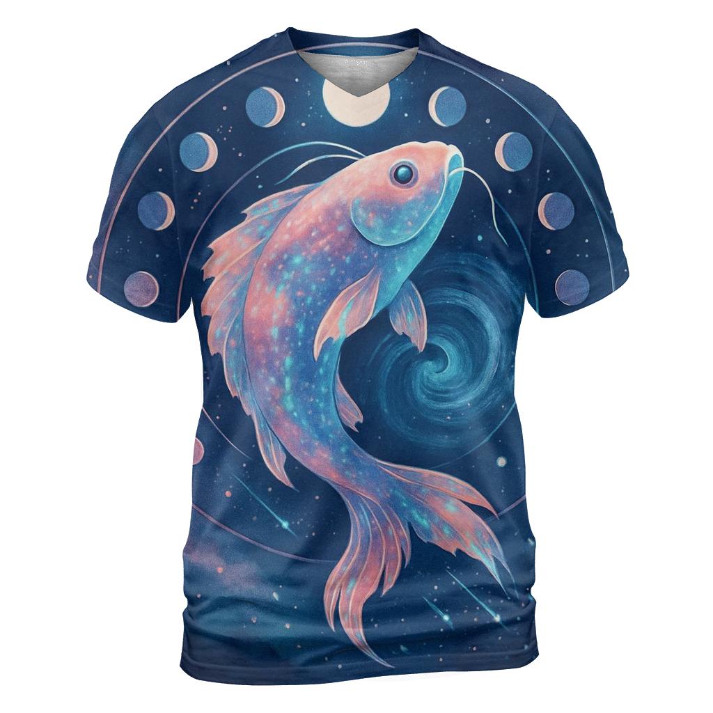 Voyage Of The Comet Koi custom all-over print shirts