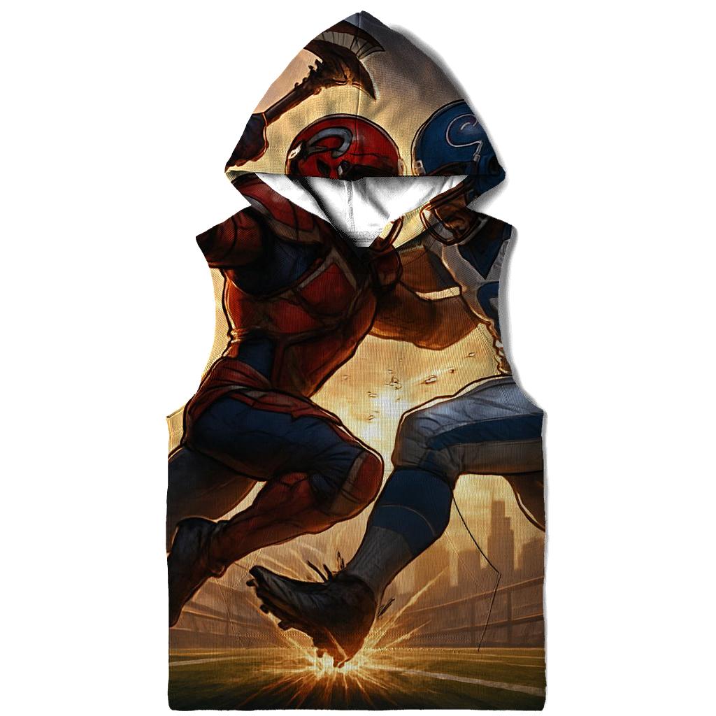 Skyrail Gridiron Duel Braves Versus Cubs premium hoodies