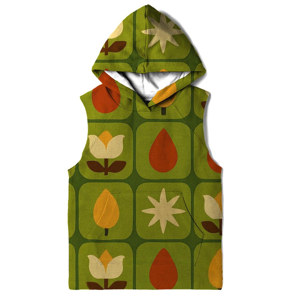 Groovy Kitchen Tile Mosaic zip-up hoodies