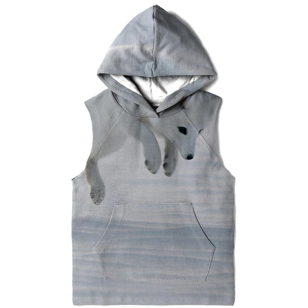 Tundra Pounce Arctic Fox heavyweight hoodies