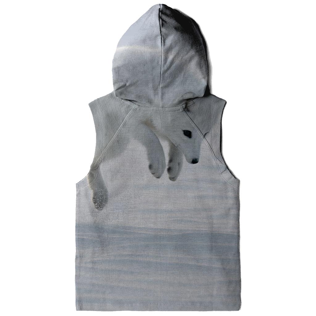 Tundra Pounce Arctic Fox heavyweight hoodies