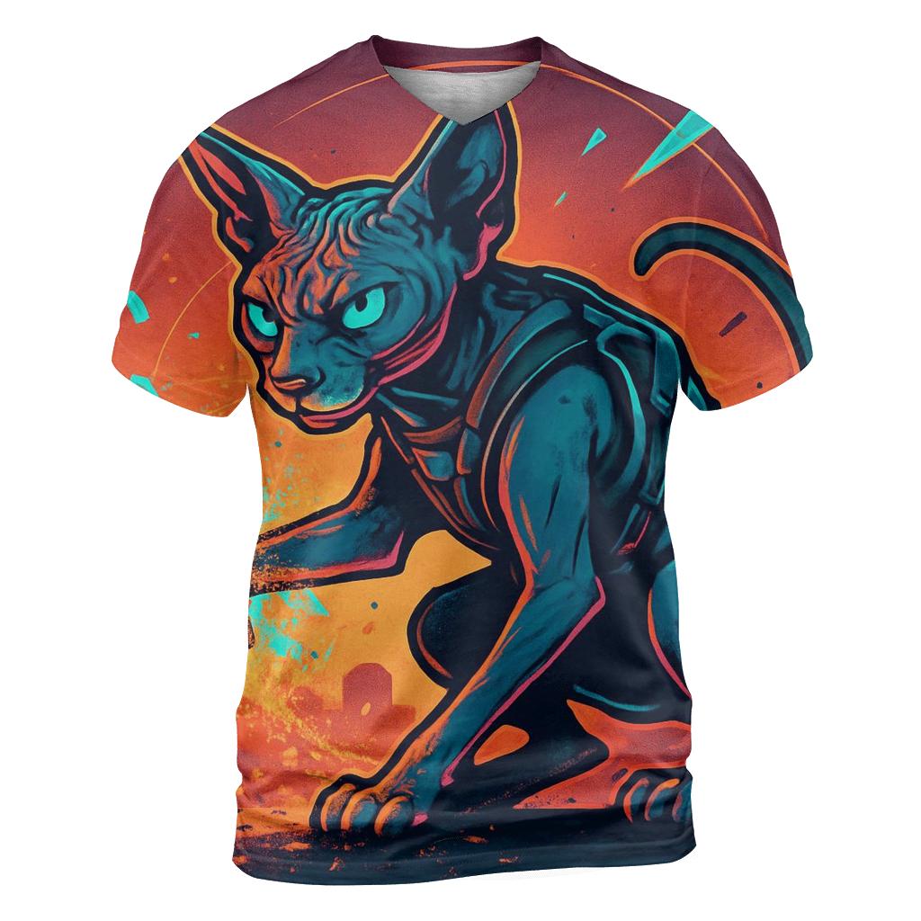 Dune Neon Alleycat Mirage unique graphic print tees