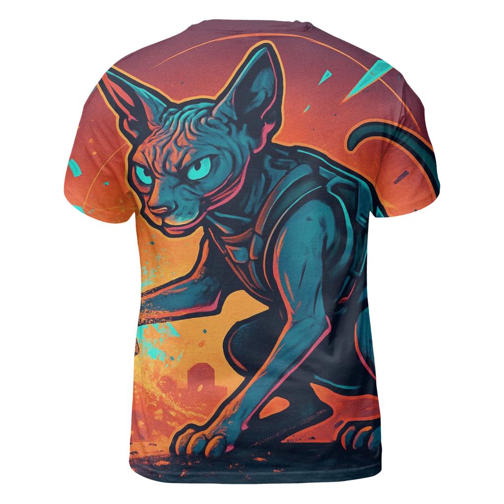 Dune Neon Alleycat Mirage unique graphic print tees
