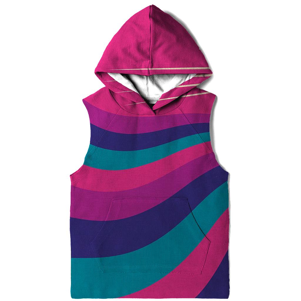 Roller Rink Neon Waves hoodie trends