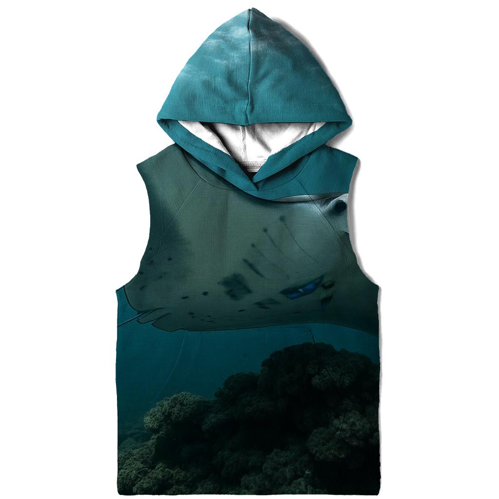 Reef Clinic Manta Ray zip-up hoodies