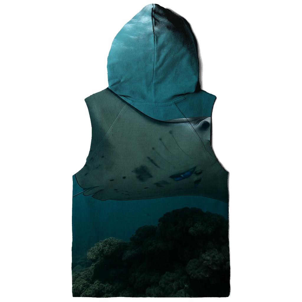 Reef Clinic Manta Ray zip-up hoodies