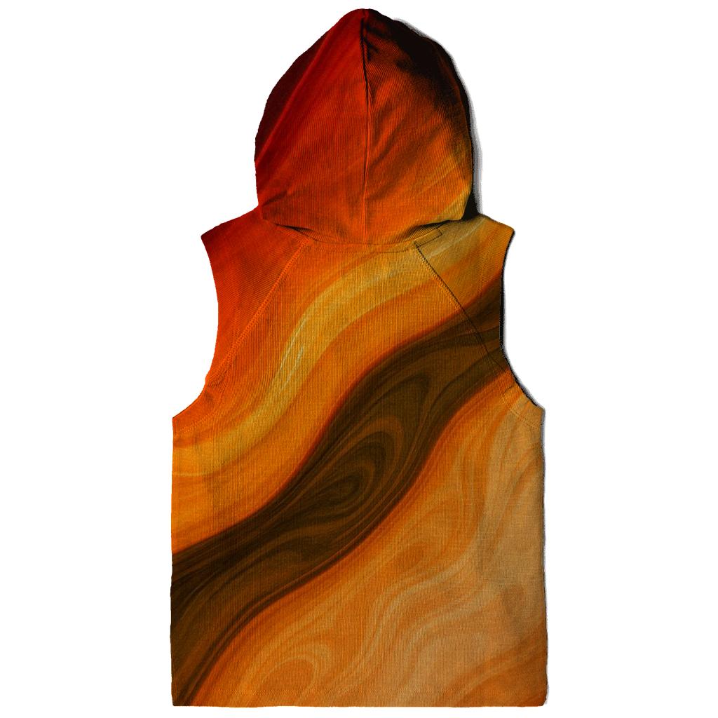 Molten Orchard Flow Gradient embroidered hoodies
