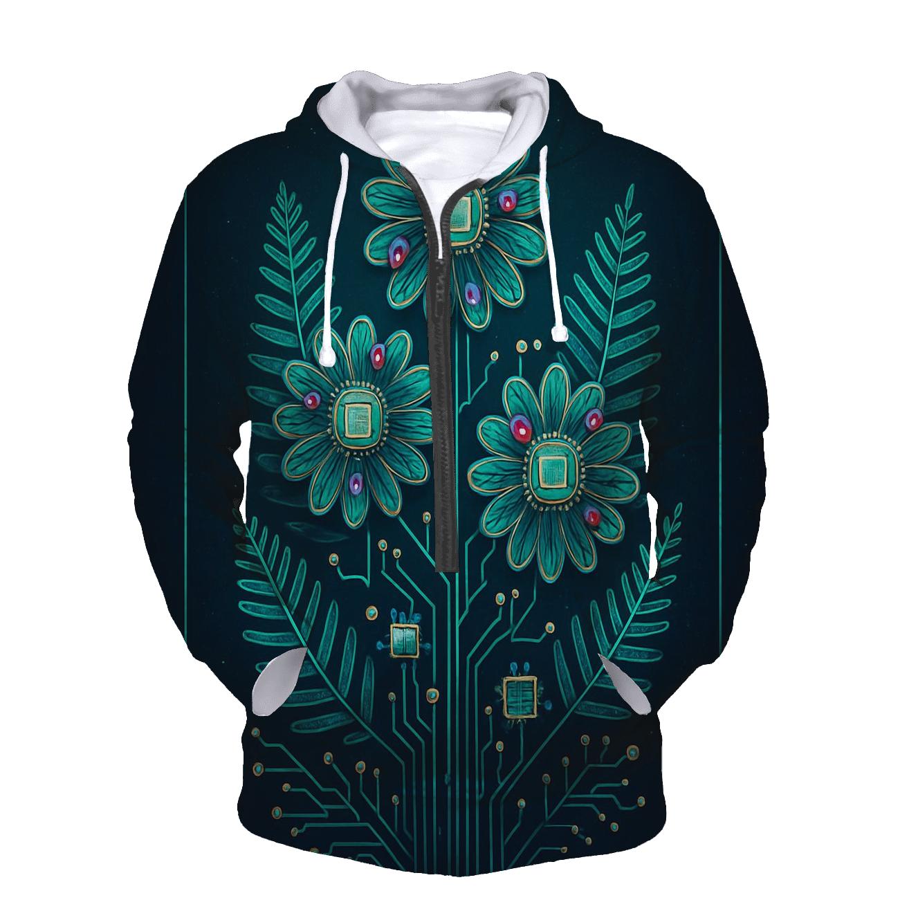 Aurora Circuit Garden hoodie designs