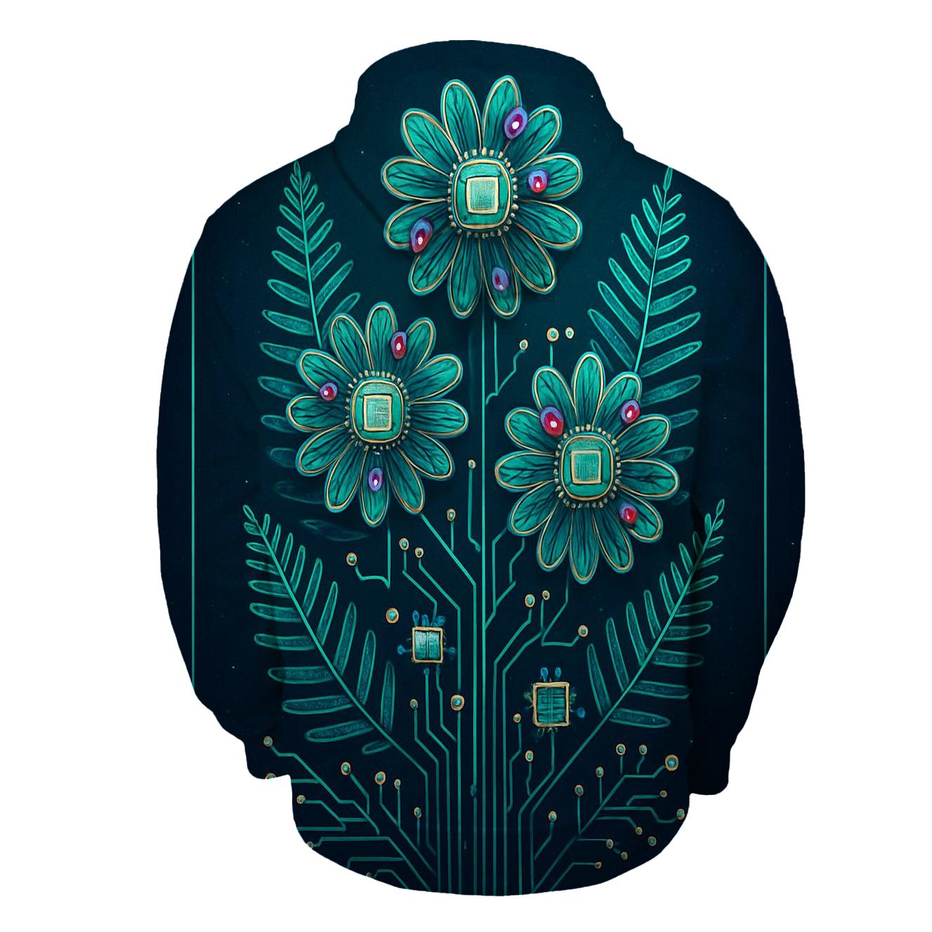 Aurora Circuit Garden hoodie designs