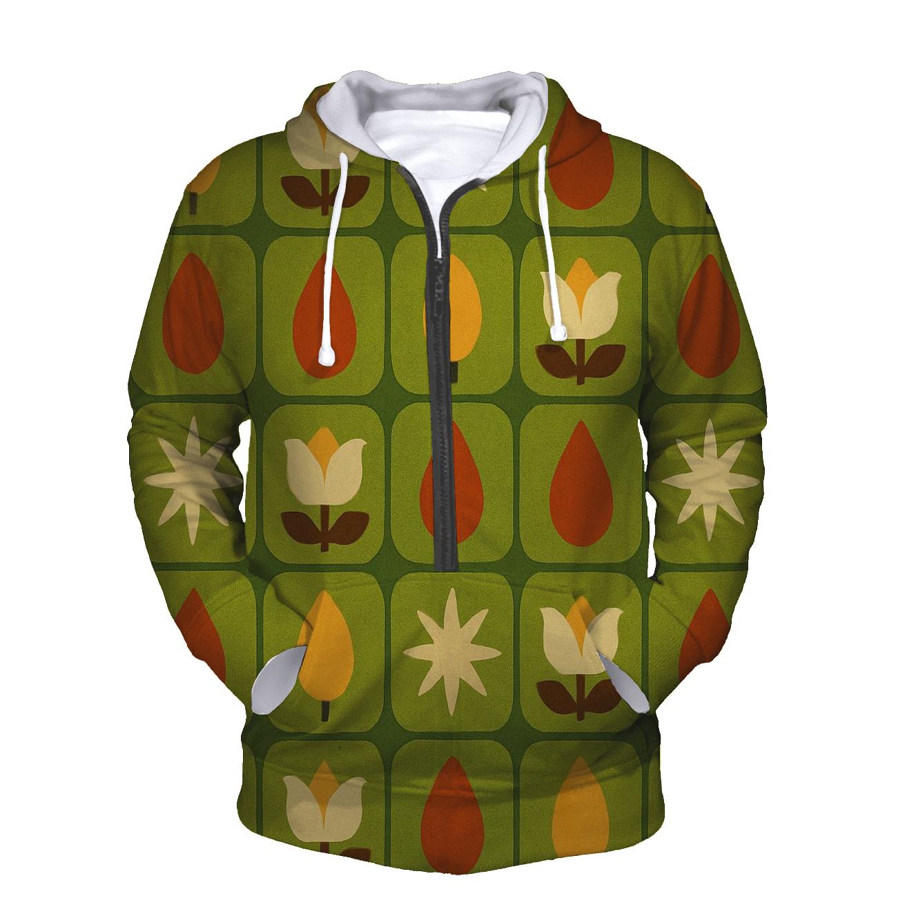Groovy Kitchen Tile Mosaic hoodies fashion