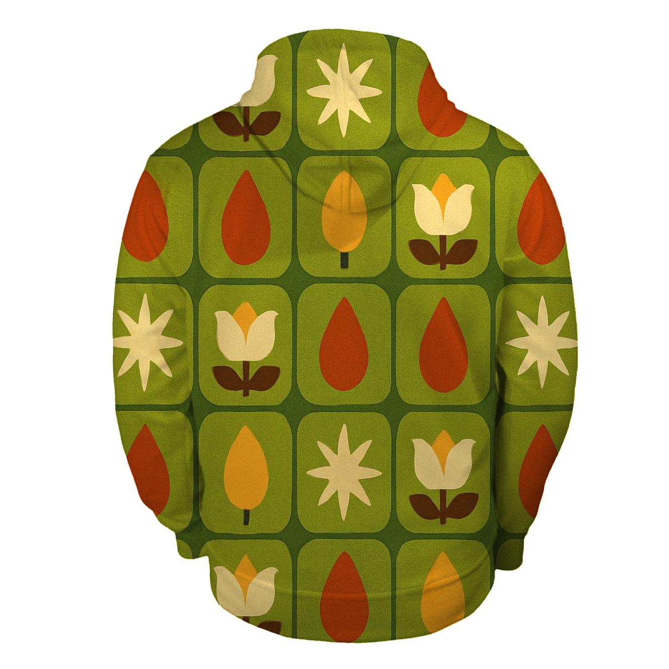 Groovy Kitchen Tile Mosaic hoodies fashion