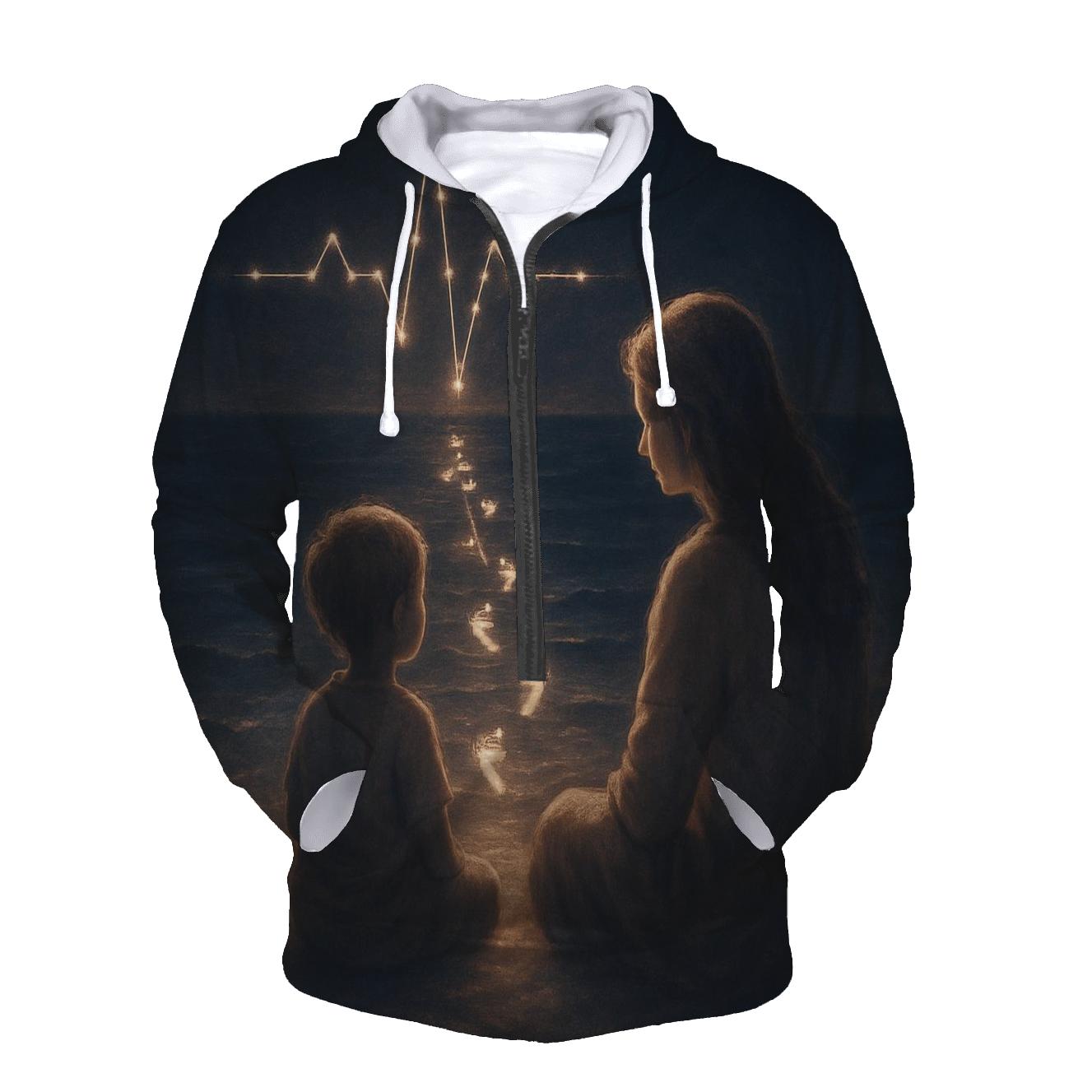 The Heartbeat Map A Mother Draws Before We Can Walk hoodie styles