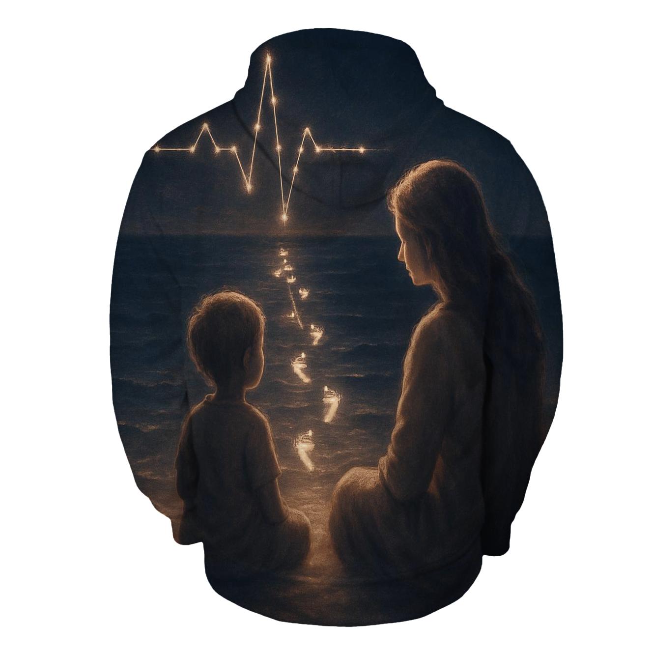 The Heartbeat Map A Mother Draws Before We Can Walk hoodie styles