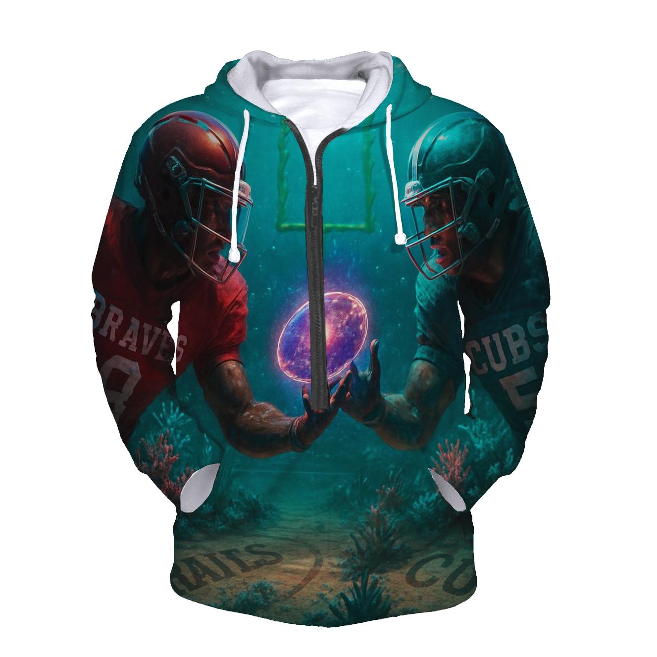 Deep Reef Showdown Braves Versus Cubs custom hoodies