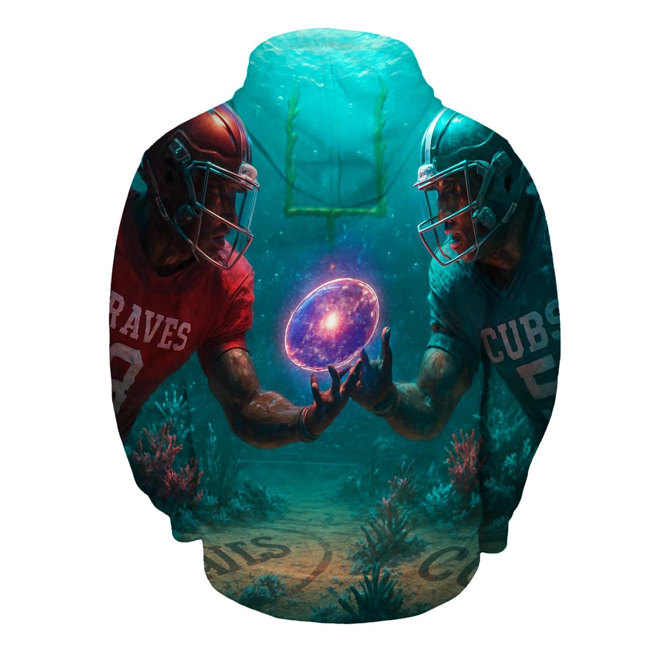 Deep Reef Showdown Braves Versus Cubs custom hoodies