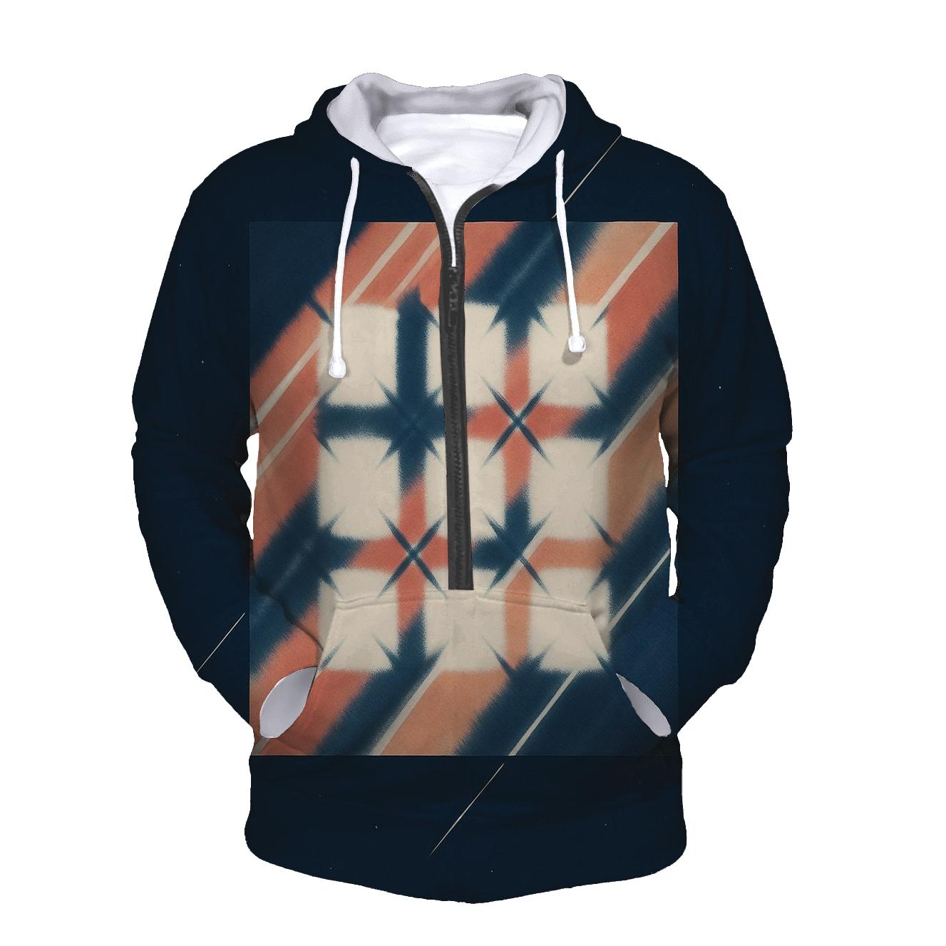 Itajime Eclipse Lattice With Comet Wash premium hoodies