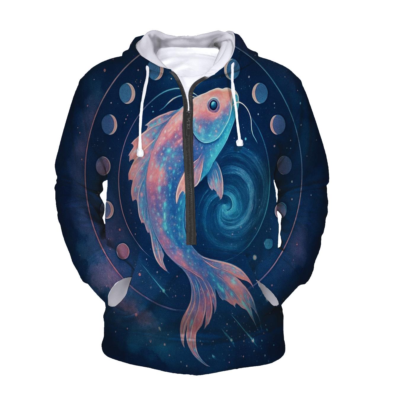 Voyage Of The Comet Koi hoodie styles