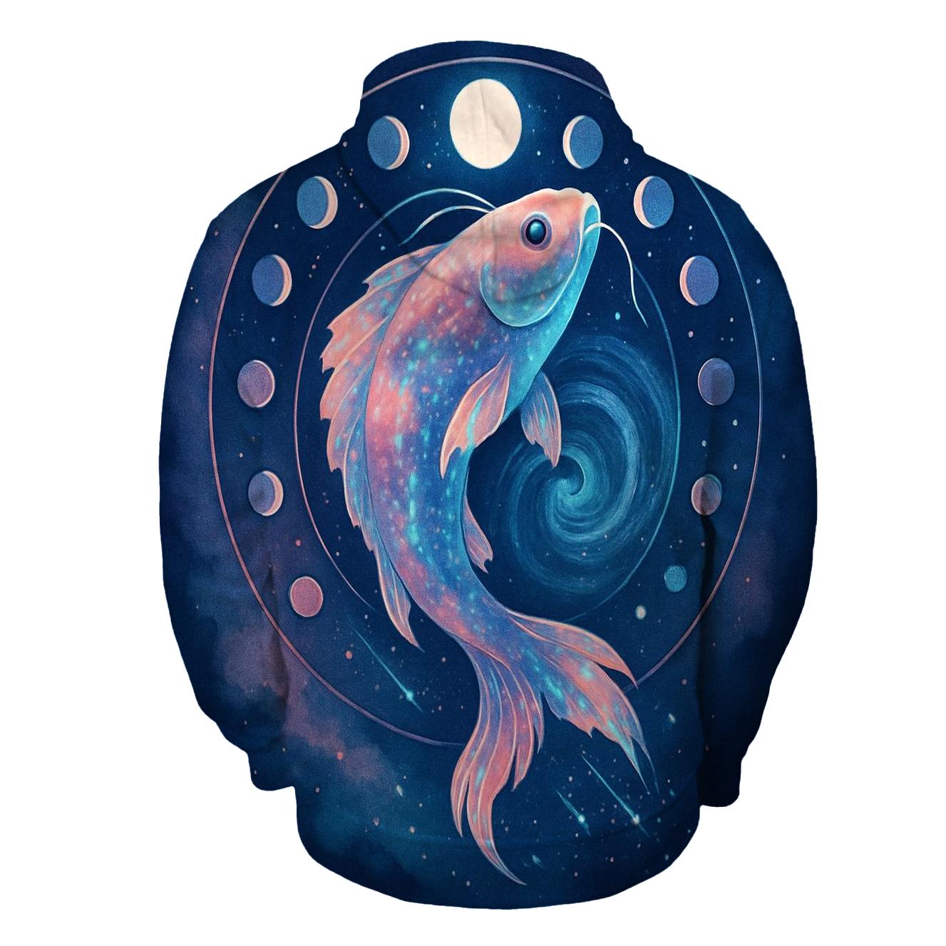 Voyage Of The Comet Koi hoodie styles