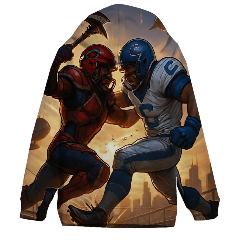 Skyrail Gridiron Duel Braves Versus Cubs hoodie trends
