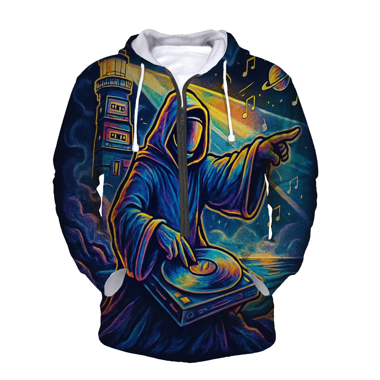 Lighthouse Of Lost Frequencies heavyweight hoodies