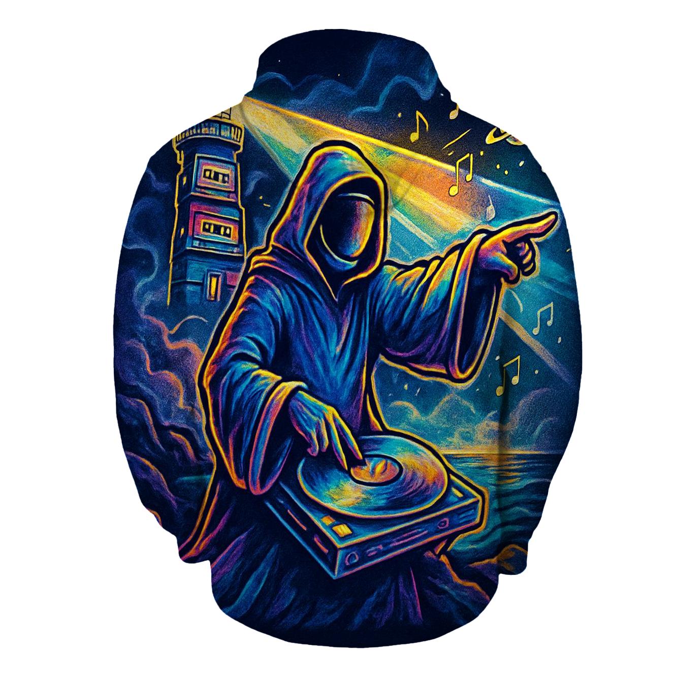 Lighthouse Of Lost Frequencies heavyweight hoodies