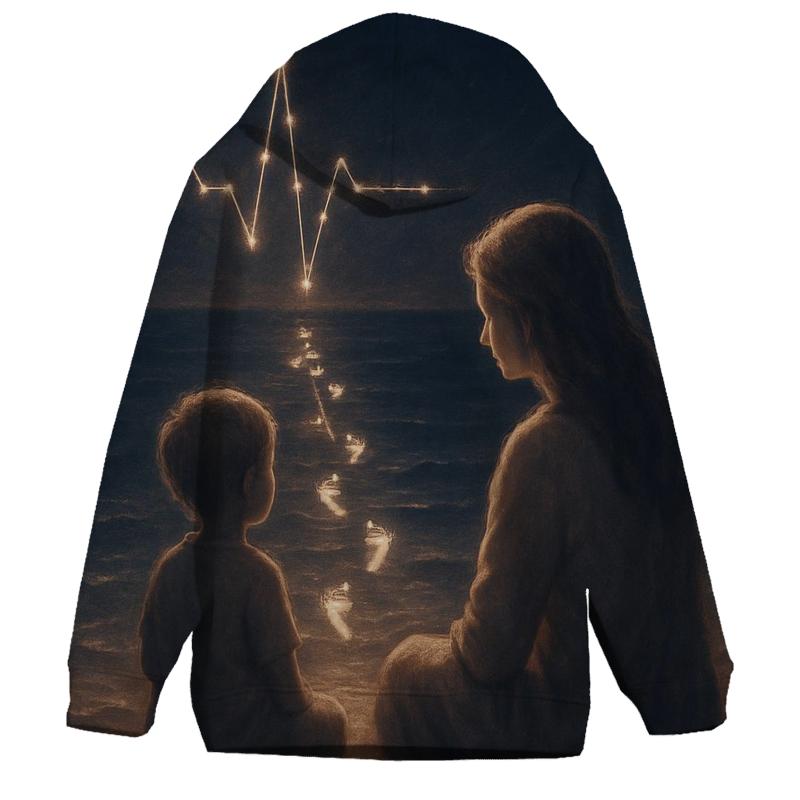 The Heartbeat Map A Mother Draws Before We Can Walk hoodies fashion