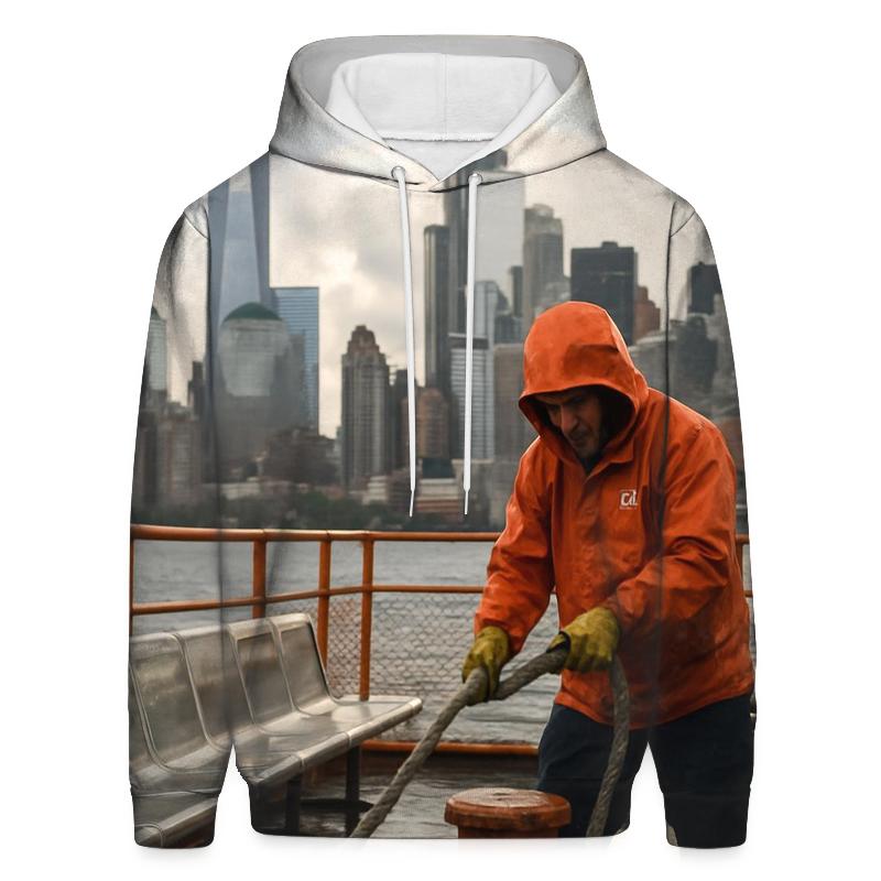 Downtown Manhattan After Rain From A Staten Island Ferry Deck hoodie trends