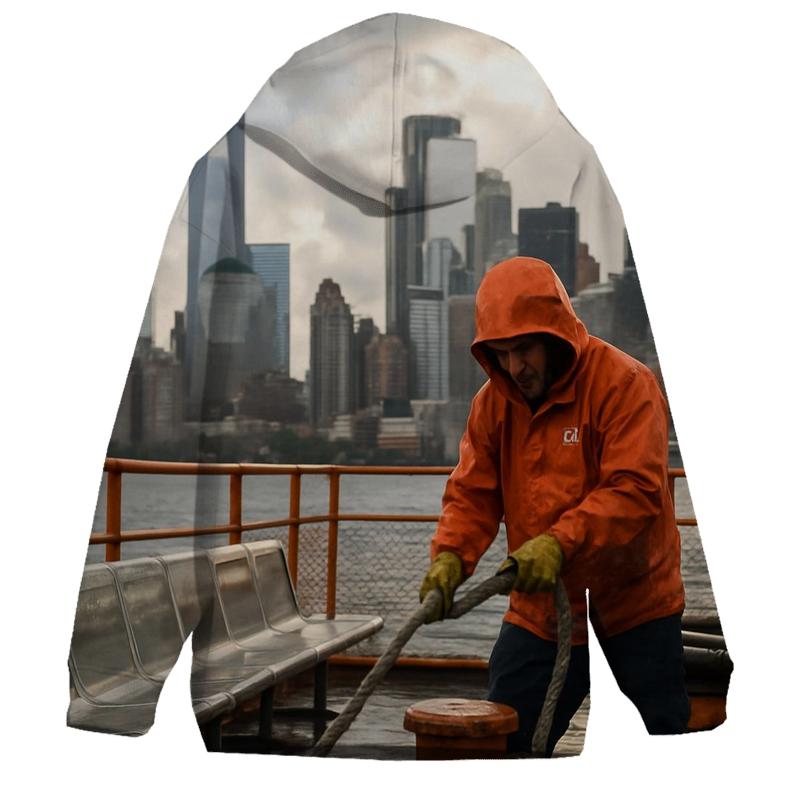 Downtown Manhattan After Rain From A Staten Island Ferry Deck hoodie trends