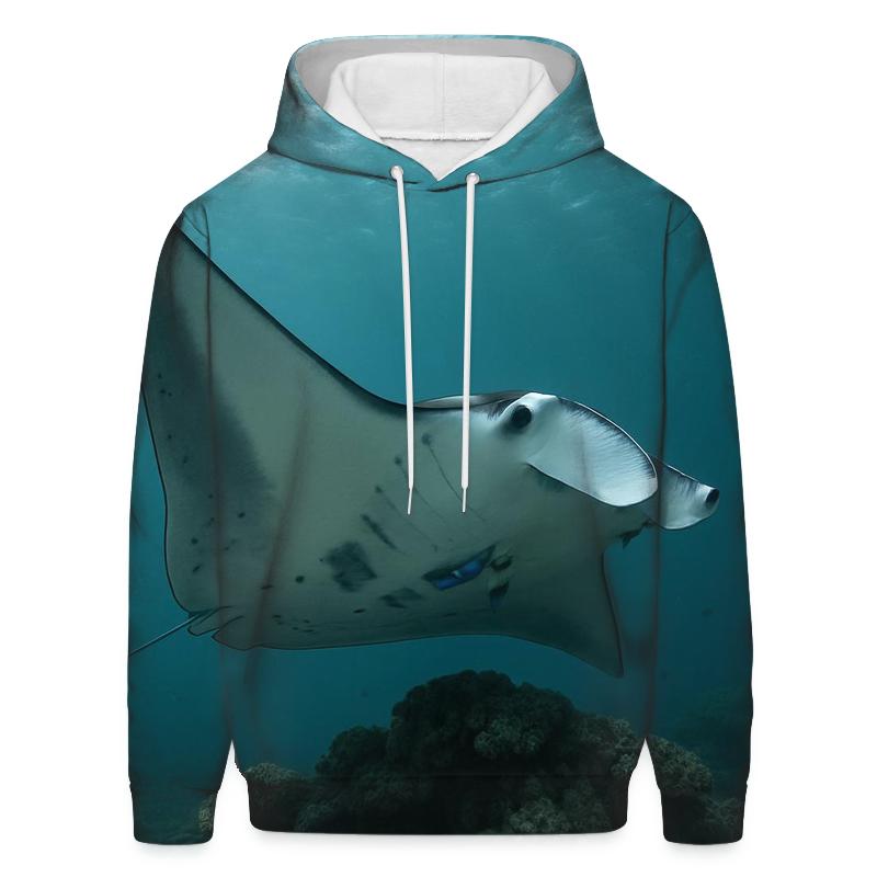 Reef Clinic Manta Ray hoodie trends