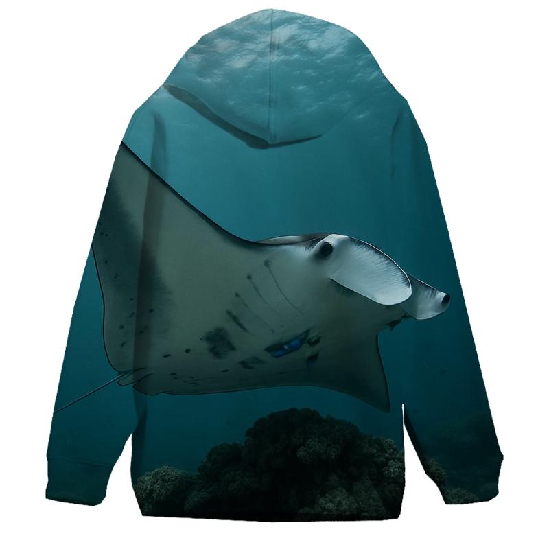 Reef Clinic Manta Ray hoodie trends