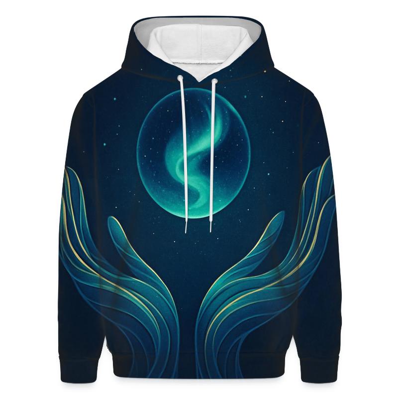 Aurora Blessing Palms hoodie styles