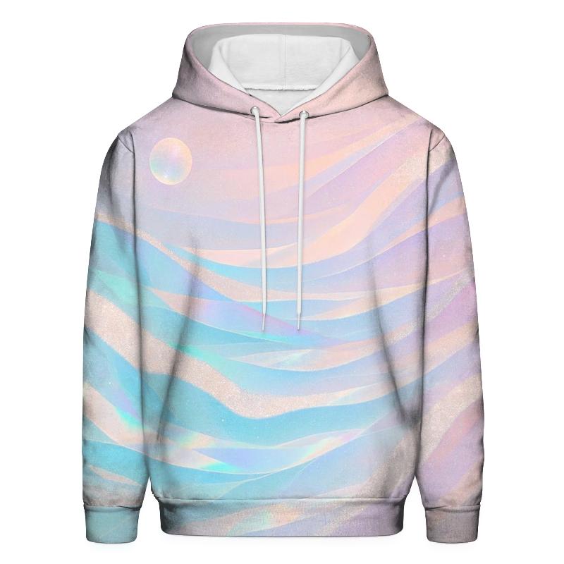 Opaline Prism Tides zip-up hoodies