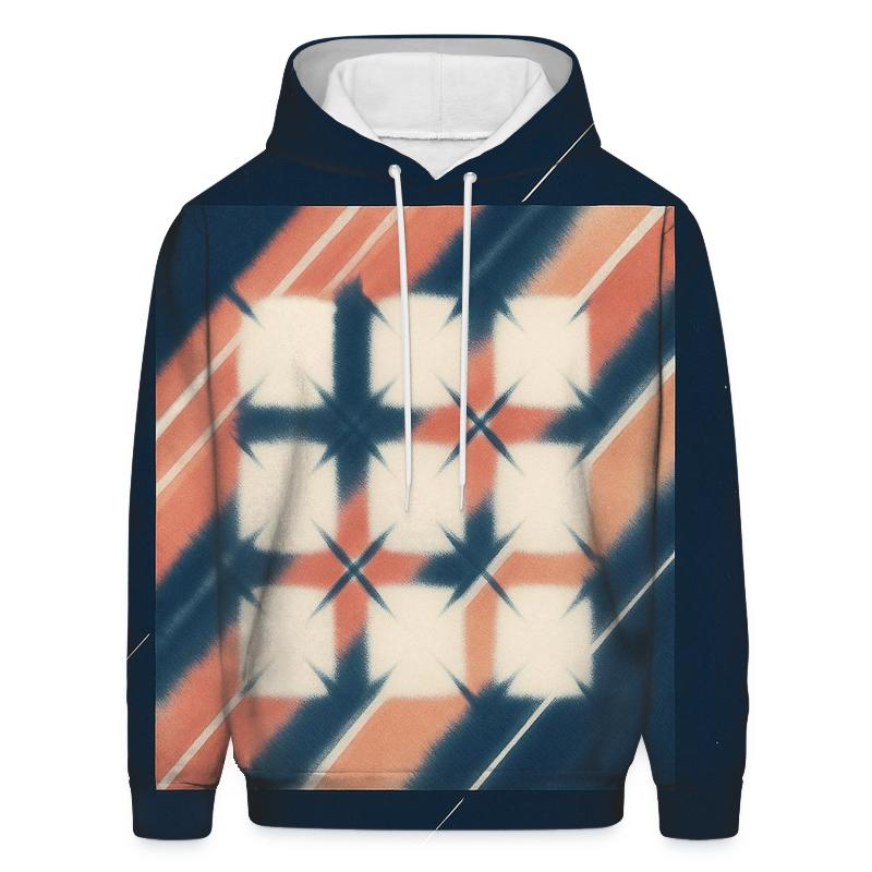 Itajime Eclipse Lattice With Comet Wash zip-up hoodies