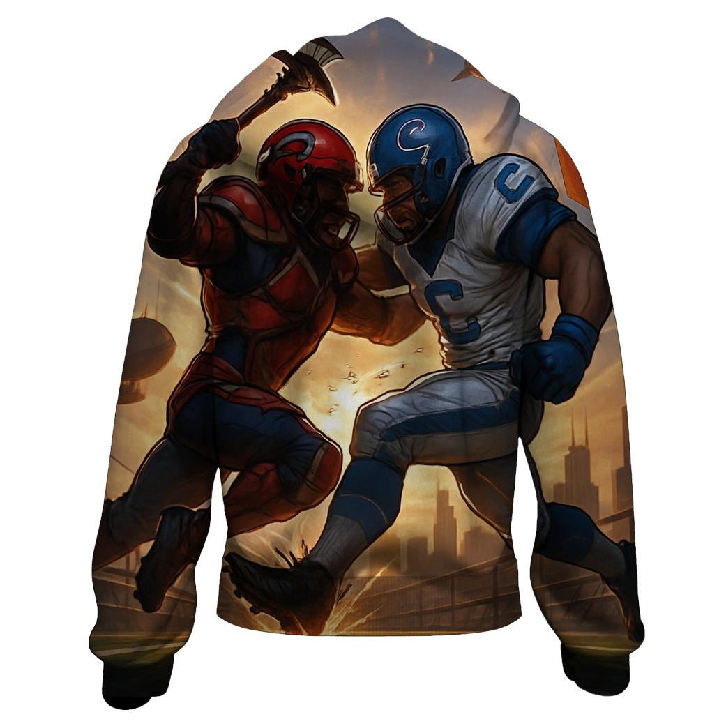 Skyrail Gridiron Duel Braves Versus Cubs pullover hoodies