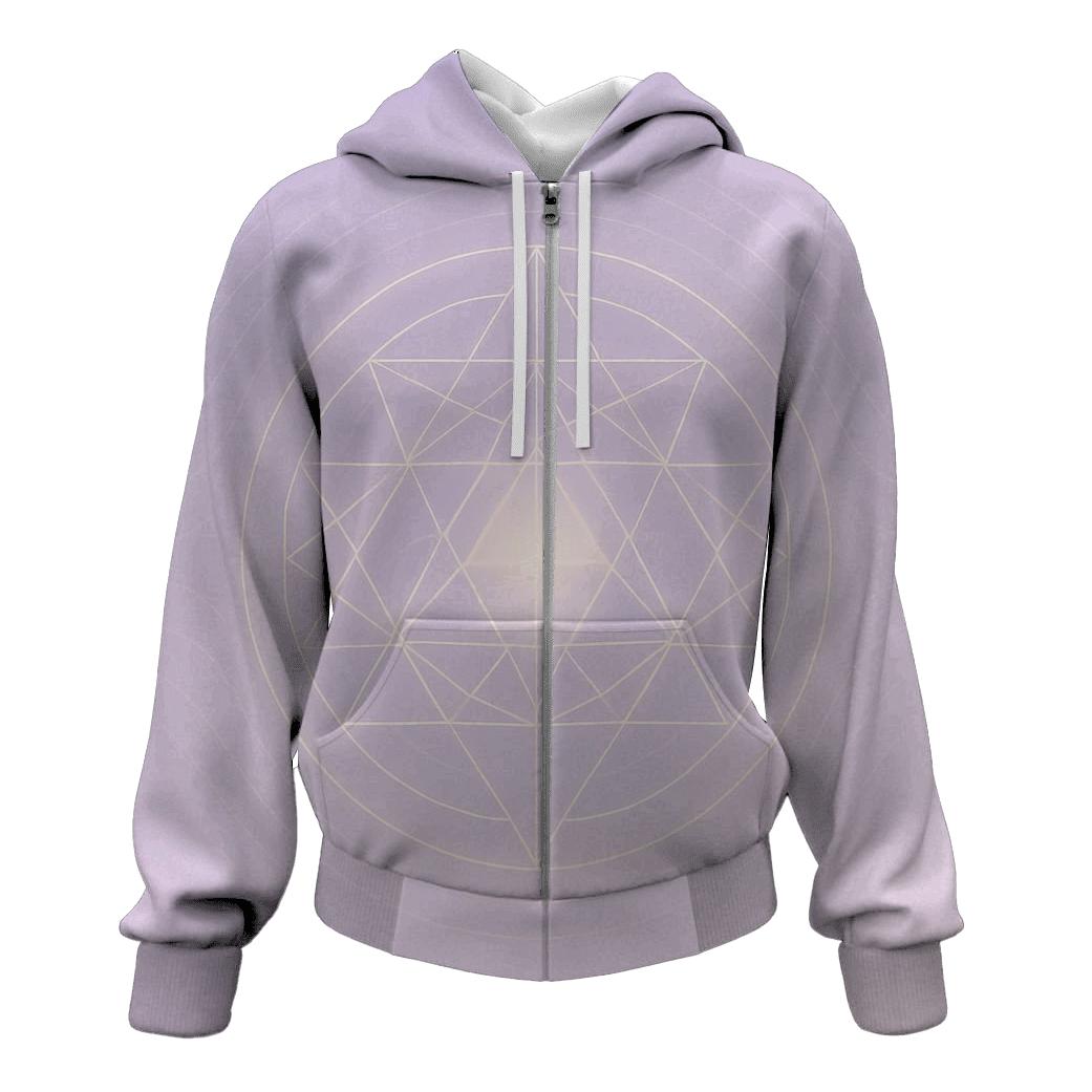 Breath Prism Mandala premium hoodies