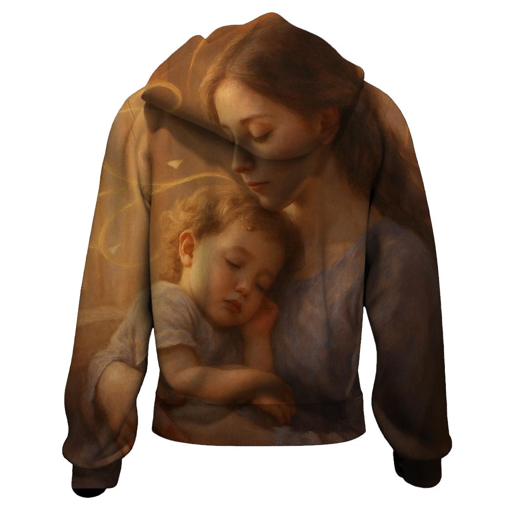 Milk Light And Morning Promises The Love That Arrives Before Sunrise embroidered hoodies