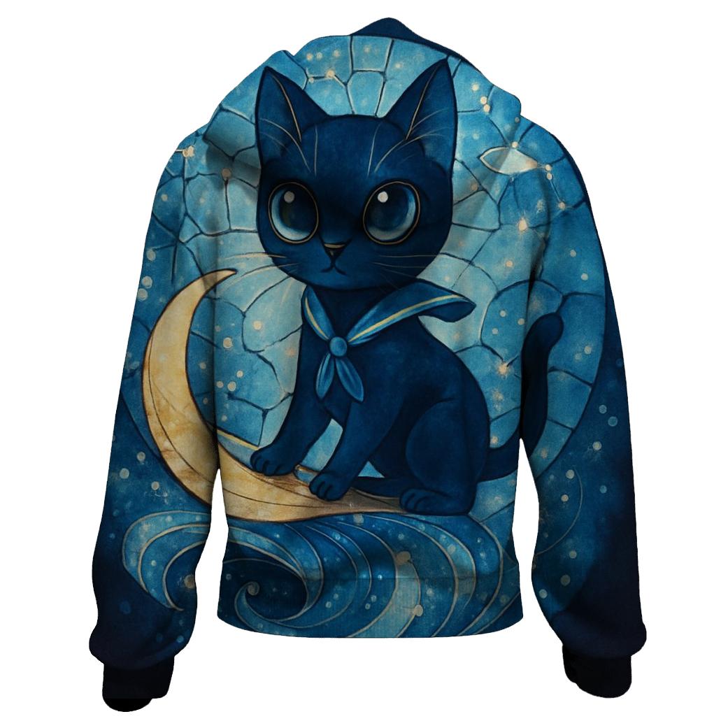 Lunar Tide Glasscat hoodies fashion